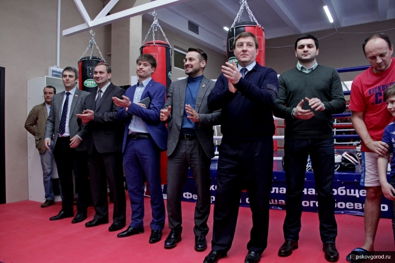 Открытие первого «Центра смешанного боевого единоборства - ММА» в Пскове. 11 февраля 2016