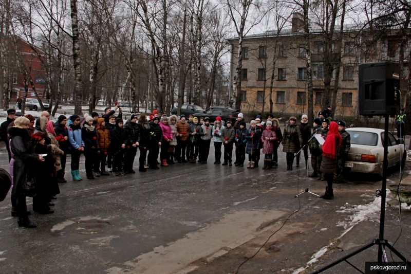 Митинг памяти Героя России Олега Зобова. 19 февраля 2016