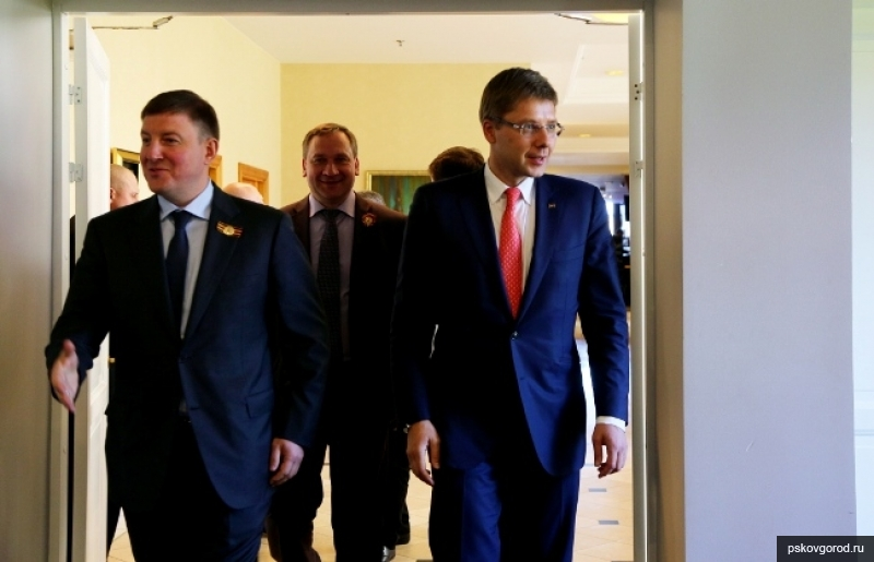 Официальный визит псковской делегации в Ригу (Латвия). 6 мая 2016 г.